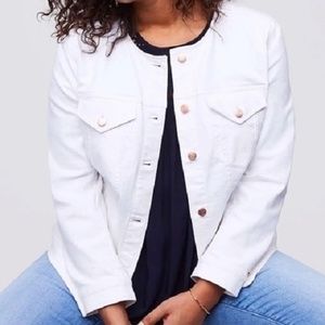 white denim jacket size 18